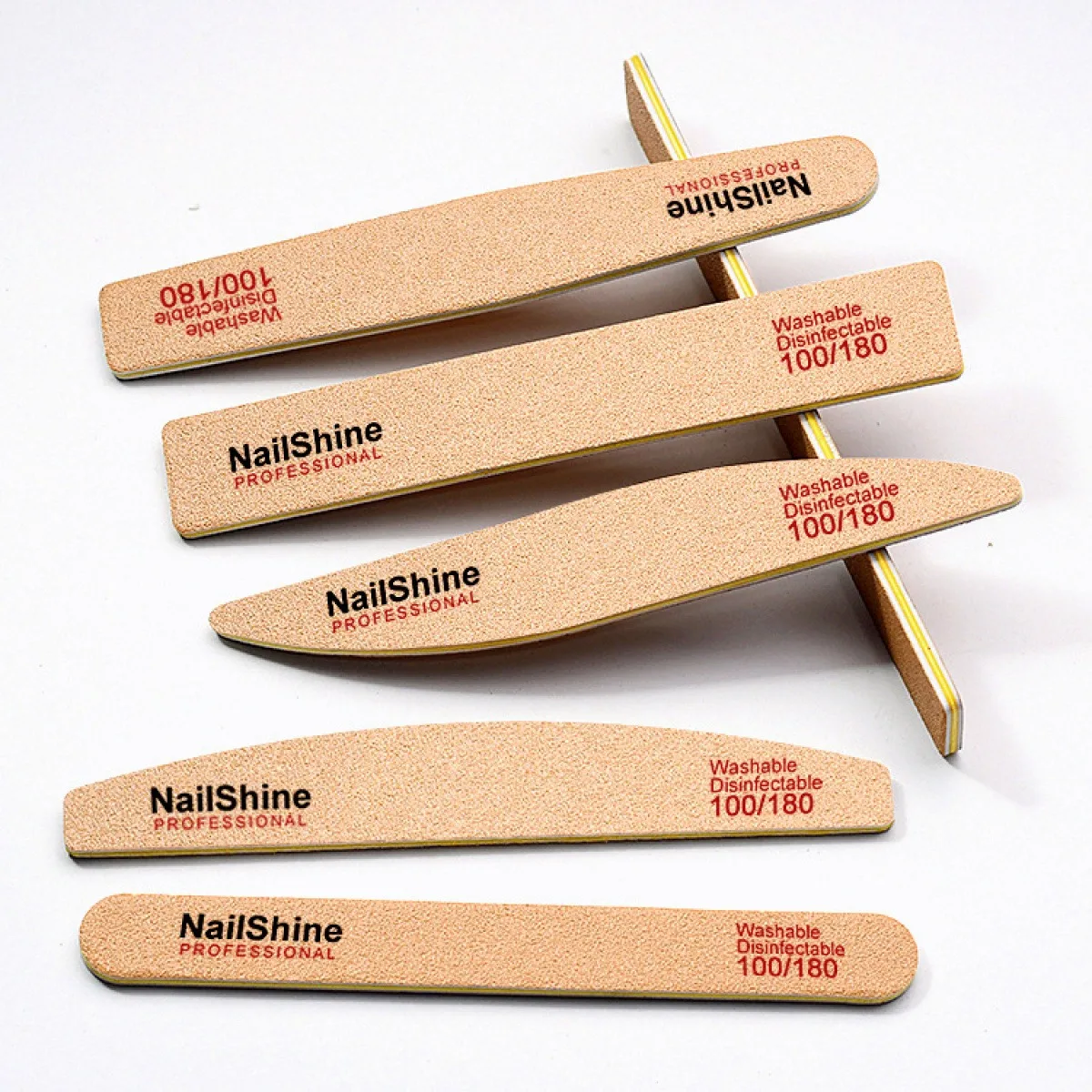 Двусторонняя водостойкая пилочка для ногтей, профессиональная наждачная доска, пилочка для ногтей в форме полумесяца, 100/180, маникюрный инструмент
Двусторонняя водостойкая пилочка для ногтей, профессиональная наждачная доска, пилочка для ногтей в форме полумесяца, 100/180, маникюрный инструмент