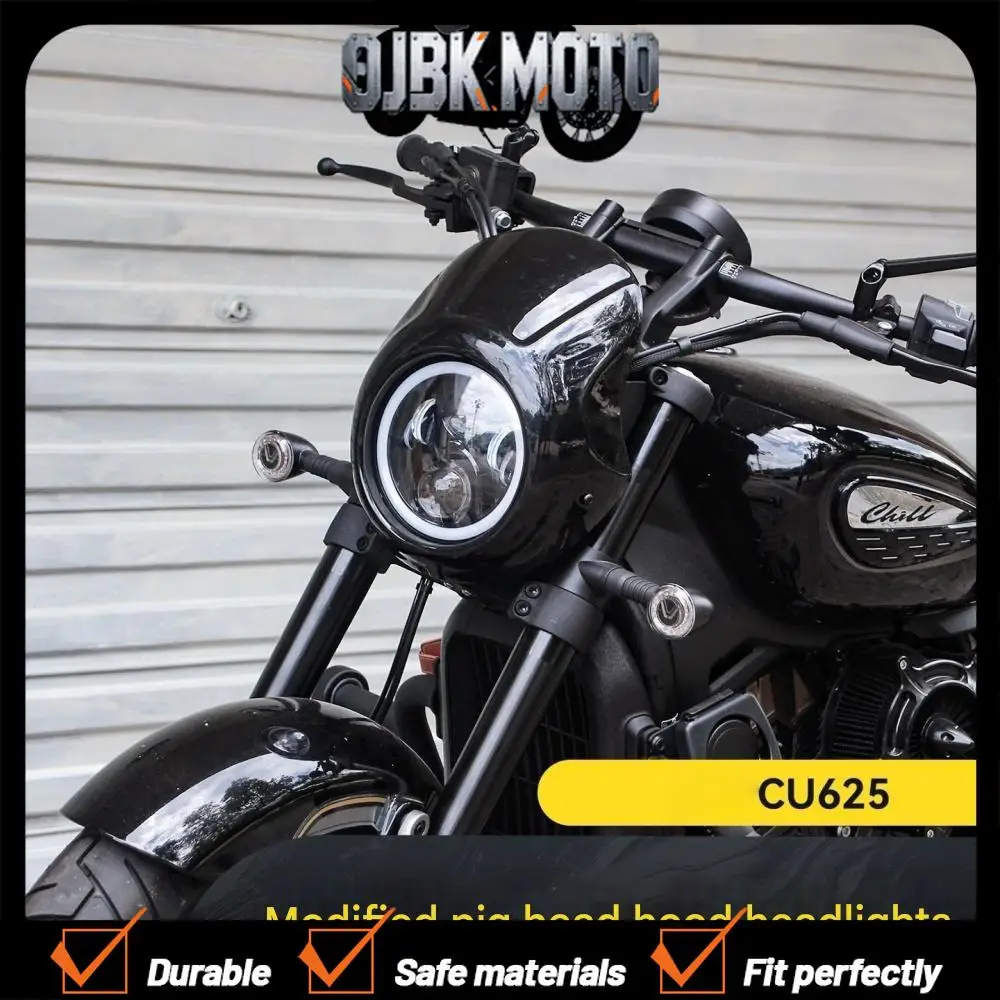 【Perfect fit】Motorcycle headlight modification cover, headlight assembly, LED headlight, front light for VOGE CU625 625CU 625 CU
【Perfect fit】Motorcycle headlight modification cover, headlight assembly, LED headlight, front light for VOGE CU625 625CU 625 CU