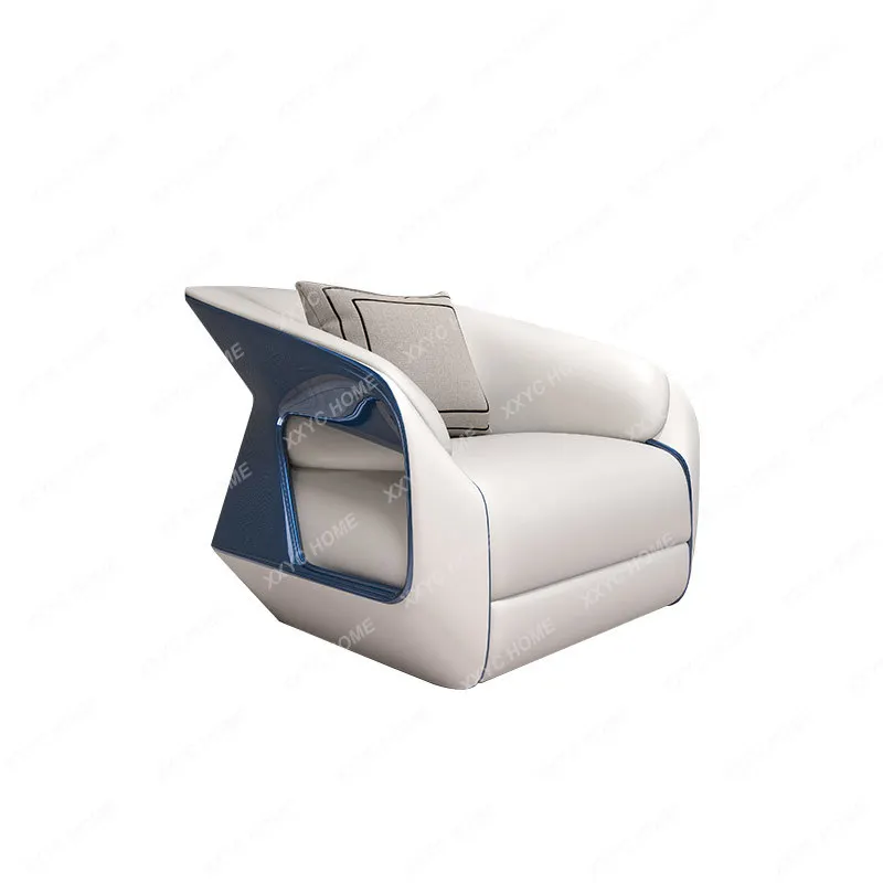 Single Sofa Post-Modern Simple Living Room Leather Designer Sample Room Furniture
Single Sofa Post-Modern Simple Living Room Leather Designer Sample Room Furniture