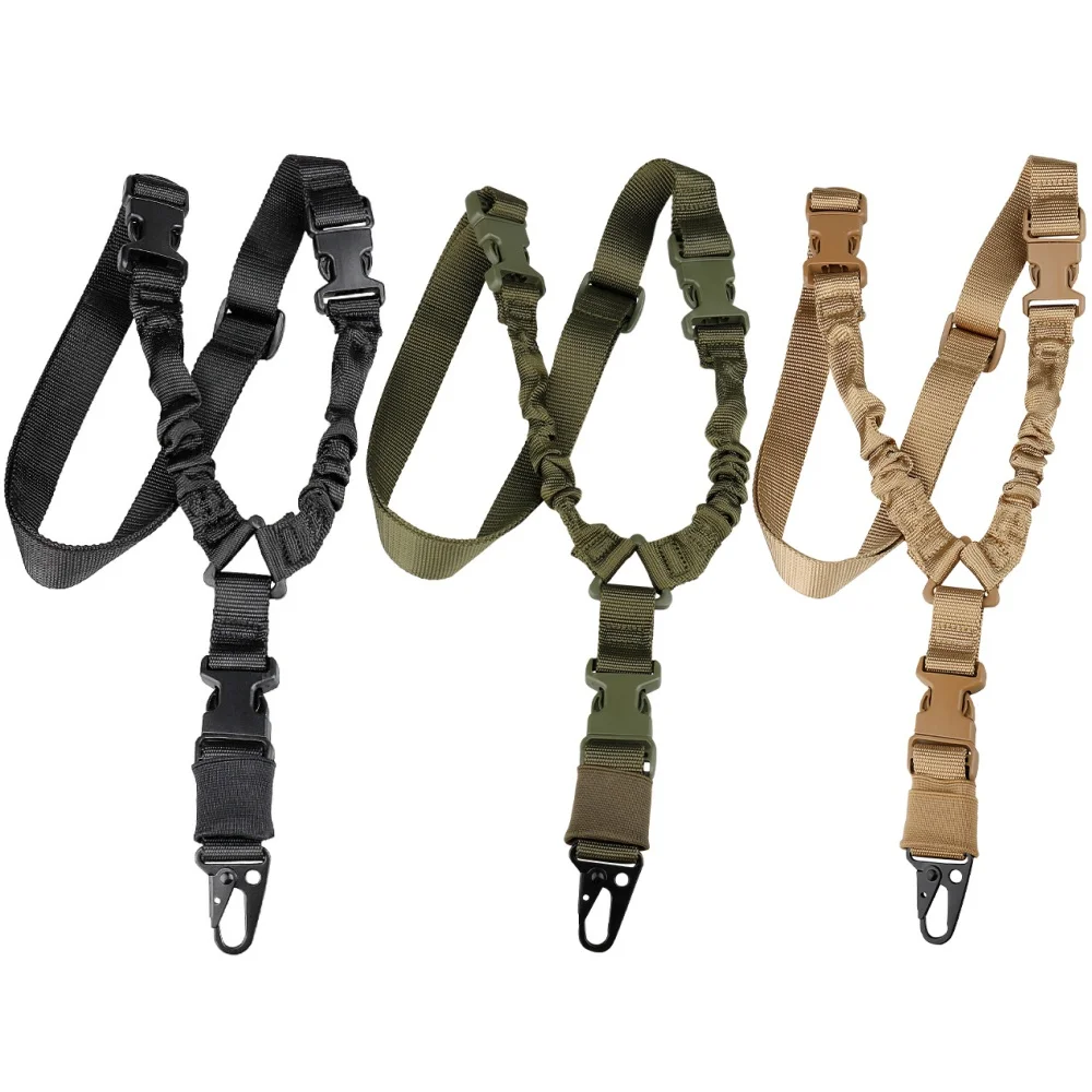 Single Point Gun Sling Adjustable One Point Bungee Rifle Shoulder Strap Outdoor Sport Hiking Hunting Gun Rope Strapping Belt
Single Point Gun Sling Adjustable One Point Bungee Rifle Shoulder Strap Outdoor Sport Hiking Hunting Gun Rope Strapping Belt