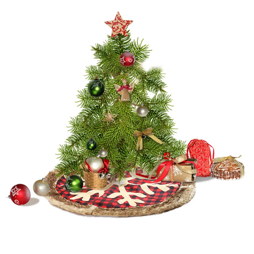 90 Cm Christmas Tree Skirt Party Decorations Snow Carpet Xmas Apron Ornament Decorate
90 Cm Christmas Tree Skirt Party Decorations Snow Carpet Xmas Apron Ornament Decorate