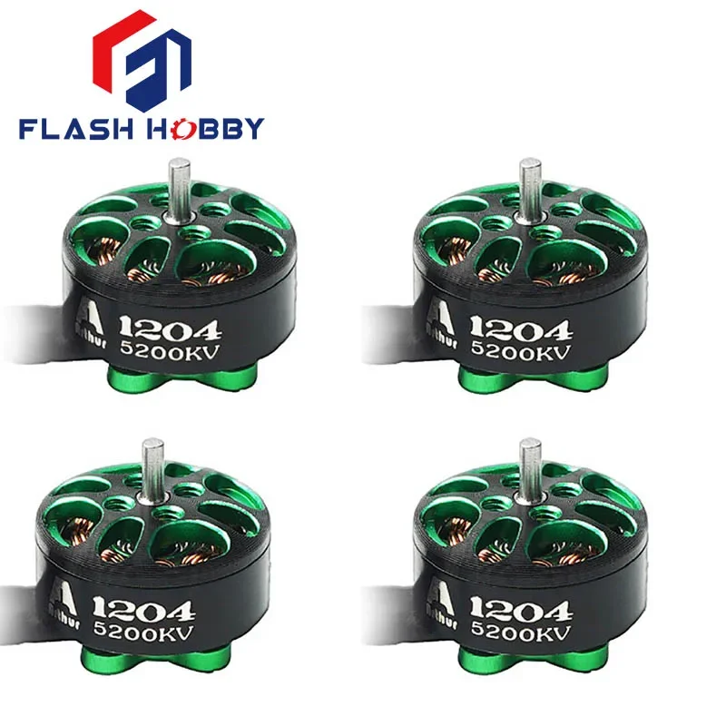 FLASH HOBBY A1204 1204 5200KV 3100KV 2500KV 2-4S micro Brushless Motor For FPV Racing drone Mini Multirotor 100-150mm frame kit
FLASH HOBBY A1204 1204 5200KV 3100KV 2500KV 2-4S micro Brushless Motor For FPV Racing drone Mini Multirotor 100-150mm frame kit