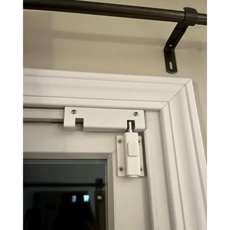 SDGINA Sliding Door Lock for Sliding Glass Door, Security Door Locks for Sliding Patio Doors, Lock Size 2.5" L, 1.5"W, Confirm
SDGINA Sliding Door Lock for Sliding Glass Door, Security Door Locks for Sliding Patio Doors, Lock Size 2.5" L, 1.5"W, Confirm