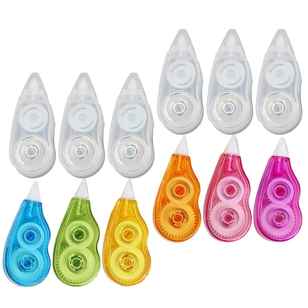 12 Pcs Correction Tape Assorted Patterns Compact Size Transparent Plastic School Supplies Students Kids Gifts
12 Pcs Correction Tape Assorted Patterns Compact Size Transparent Plastic School Supplies Students Kids Gifts