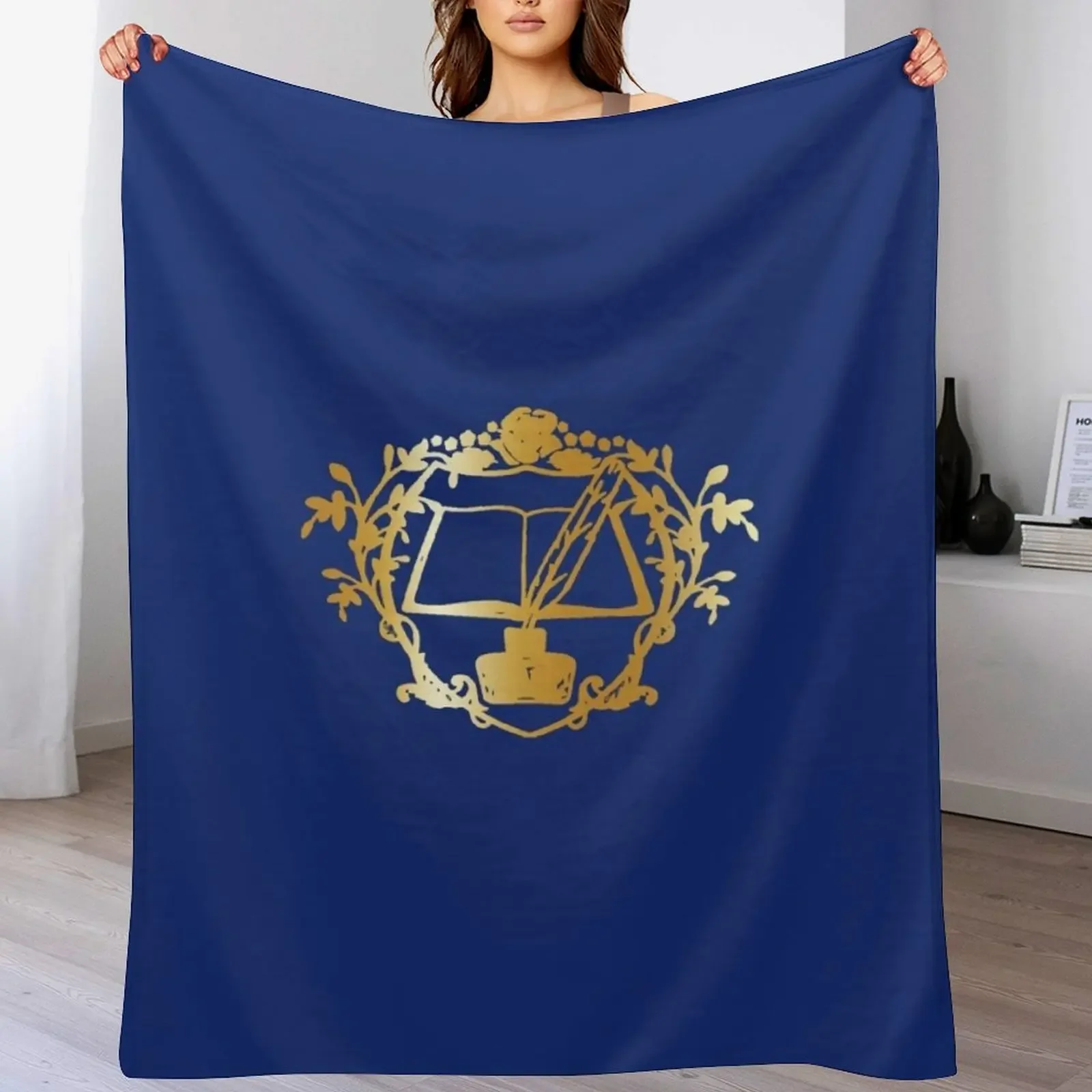 Ascendance of a bookworm golden logo Myne's Crest Throw Blanket All Season Lightweight Soft Blanket for Bed
Ascendance of a bookworm golden logo Myne's Crest Throw Blanket All Season Lightweight Soft Blanket for Bed