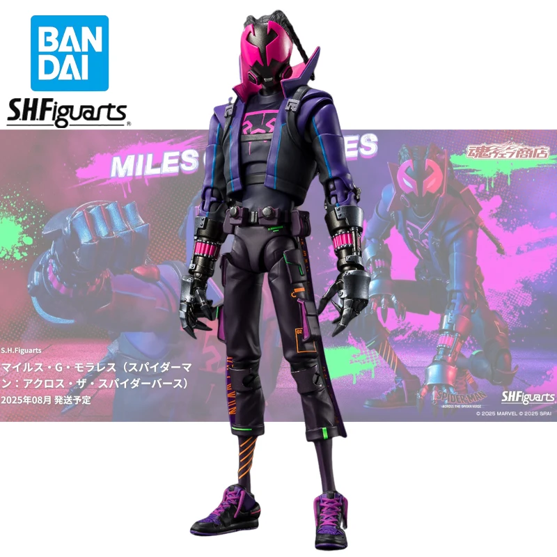 Ultimate Spider-Man Original Bandai S.H.Figuarts Miles Morales Action Figure Collectible Model Dolls Statuette Ornament Gifts
Ultimate Spider-Man Original Bandai S.H.Figuarts Miles Morales Action Figure Collectible Model Dolls Statuette Ornament Gifts