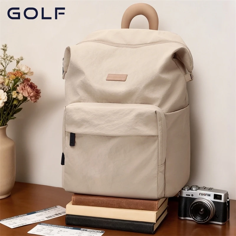 GOLF Large Capacity Hand Carry Backpack for Women Casual Travel Backpack 14” Laptop Bag Lightweight Waterproof Student Backpack
GOLF Large Capacity Hand Carry Backpack for Women Casual Travel Backpack 14” Laptop Bag Lightweight Waterproof Student Backpack