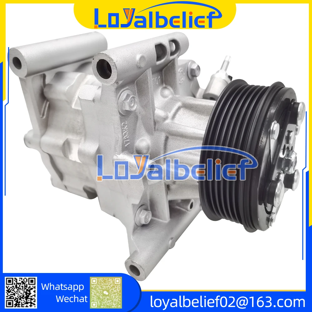 STR08 6pk A/C Air Conditioning AC Compressor For Trumpchi GS3 1.5T GA4 107719 3543510051
STR08 6pk A/C Air Conditioning AC Compressor For Trumpchi GS3 1.5T GA4 107719 3543510051