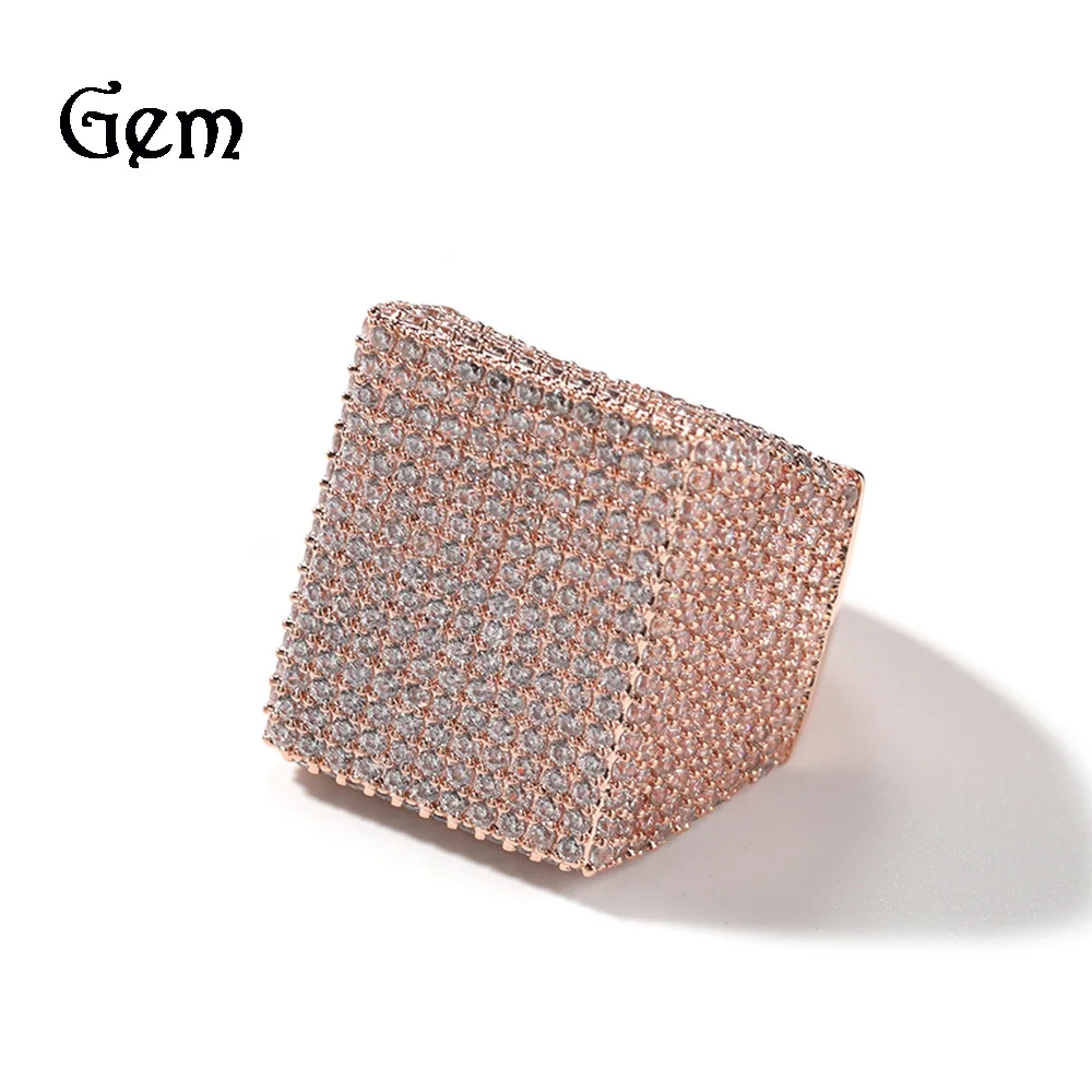European and American fashion inlaid zircon men's patterned square ring, a high-end accessory for parties and travel
European and American fashion inlaid zircon men's patterned square ring, a high-end accessory for parties and travel