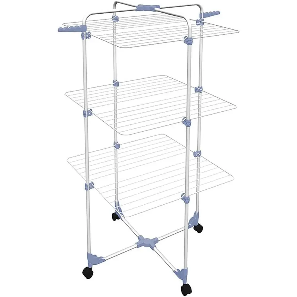 3-Tier Tower Clothes Dryer - White/Orange
3-Tier Tower Clothes Dryer - White/Orange