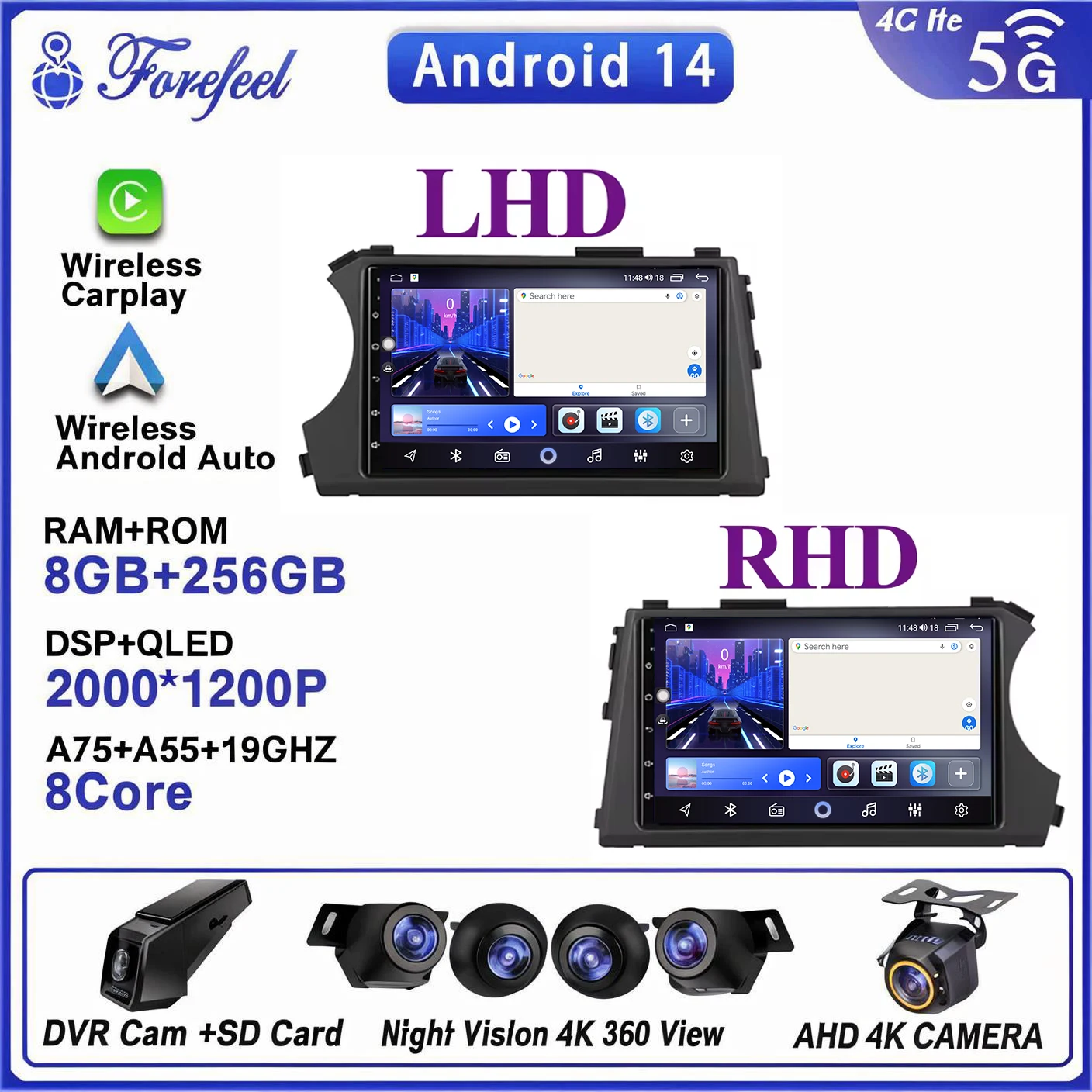 Auto Radio Car Android 16 For Ssangyong Kyron Actyon 2005 - 2013 Multimedia Player Stereo Head Unit 2K Dvd Qled Screen Wifi
Auto Radio Car Android 16 For Ssangyong Kyron Actyon 2005 - 2013 Multimedia Player Stereo Head Unit 2K Dvd Qled Screen Wifi