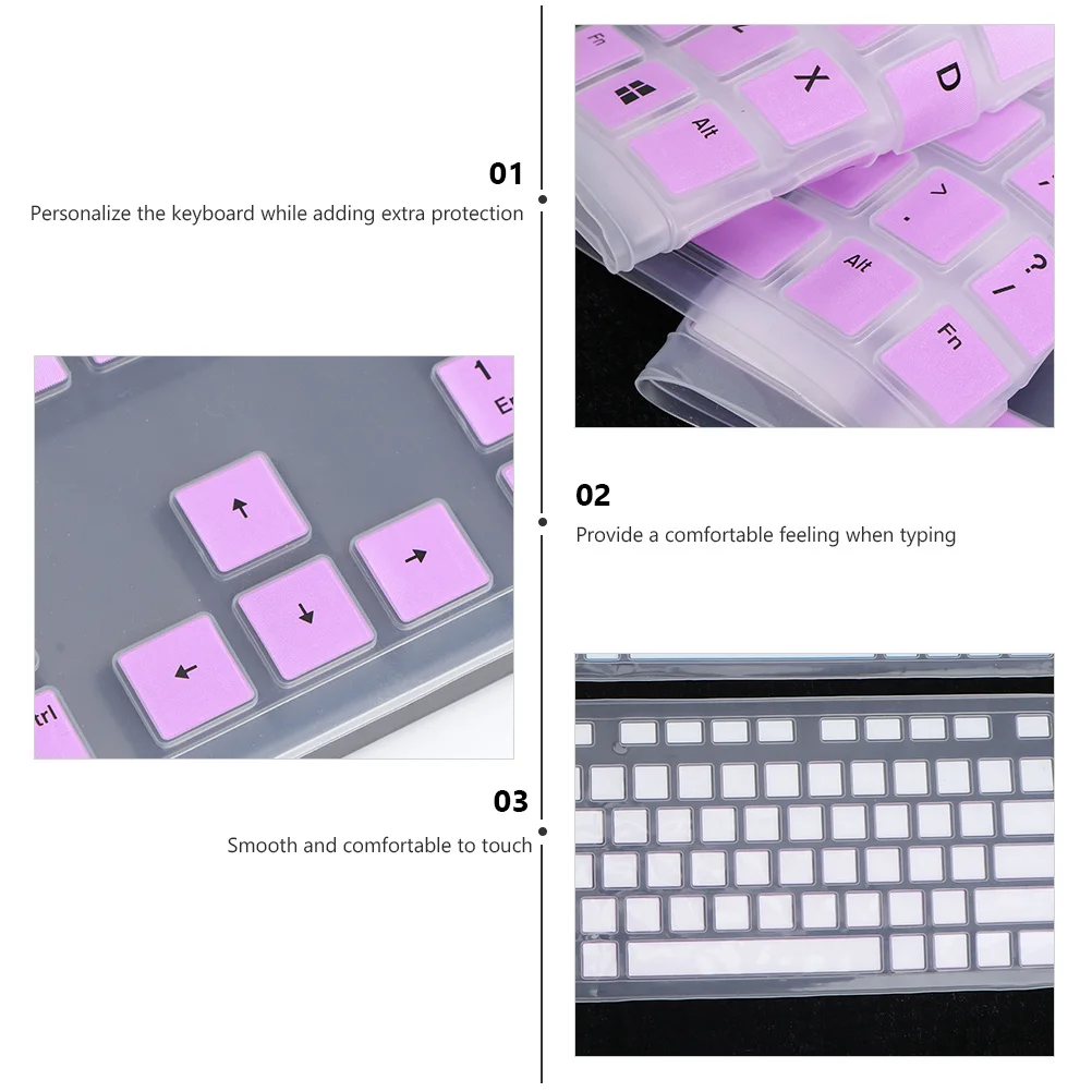 1 pc Silicone Protective Film For Kb216 Wired Km636 Wireless Keyboard Waterproof Dustproof Cover Compatible With Optiplex
1 pc Silicone Protective Film For Kb216 Wired Km636 Wireless Keyboard Waterproof Dustproof Cover Compatible With Optiplex