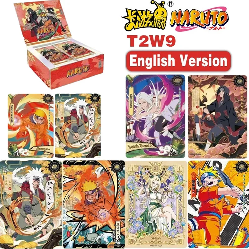 KAYOU Genuine Naruto Card Naruto Sreies T2W9 English Version Booster Box Anime TCG Rare CR Ninja World Collection Cards Toy Gift
KAYOU Genuine Naruto Card Naruto Sreies T2W9 English Version Booster Box Anime TCG Rare CR Ninja World Collection Cards Toy Gift