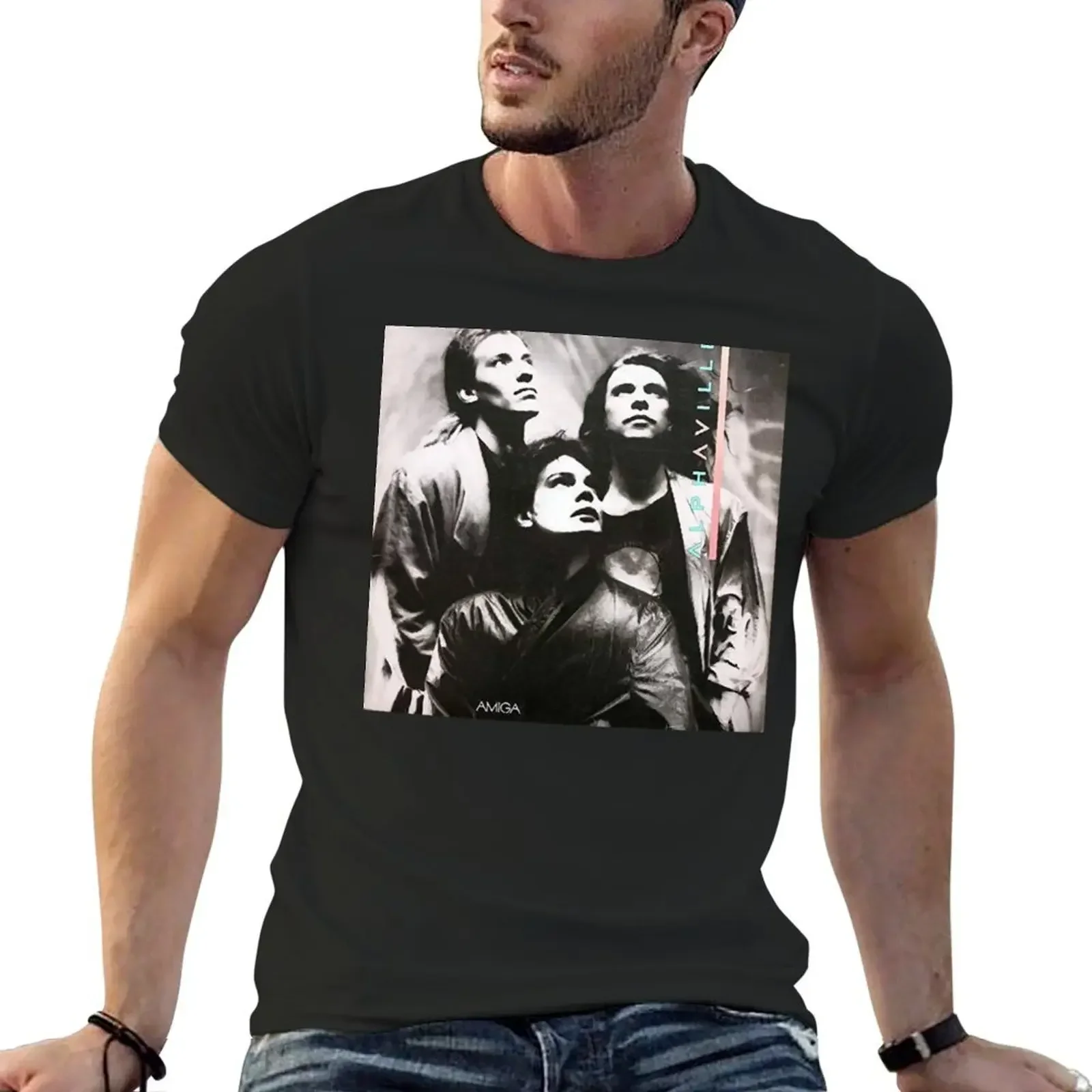Alphaville Alphaville Amiga Compilation album 1988 T-Shirt custom t shirt new edition T-shirts for men cotton
Alphaville Alphaville Amiga Compilation album 1988 T-Shirt custom t shirt new edition T-shirts for men cotton