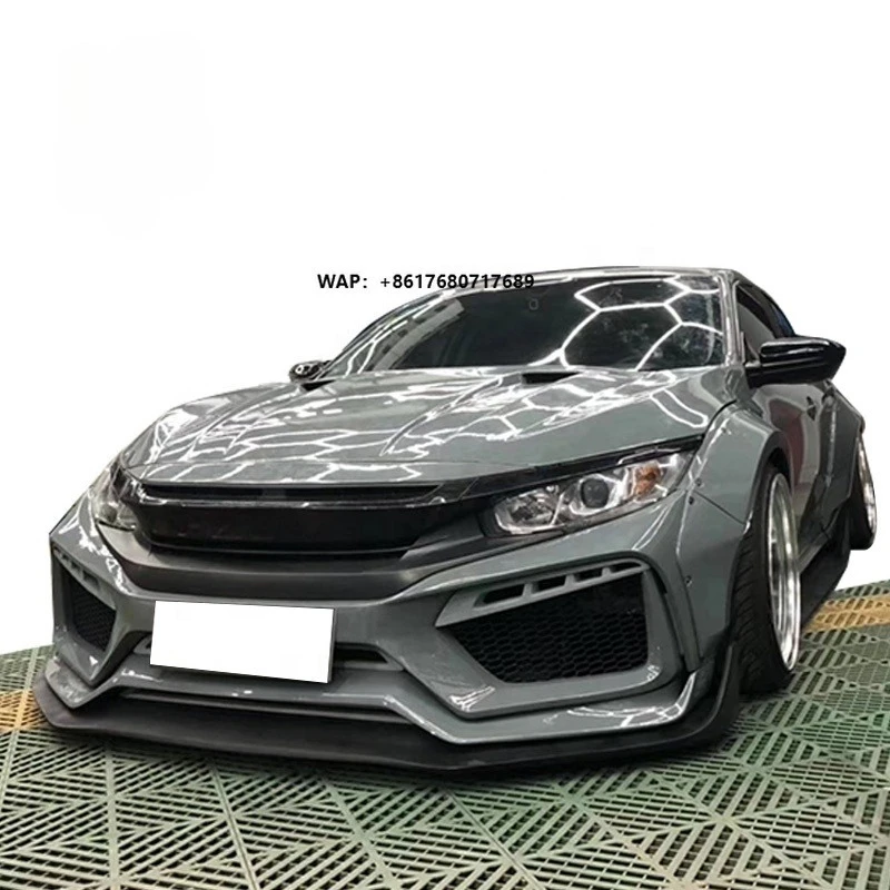 Typer Wide BODY KIT for CIVIC SEDAN FRONT BUMPER REAR BUMPER SIDE SKIRTS
Typer Wide BODY KIT for CIVIC SEDAN FRONT BUMPER REAR BUMPER SIDE SKIRTS