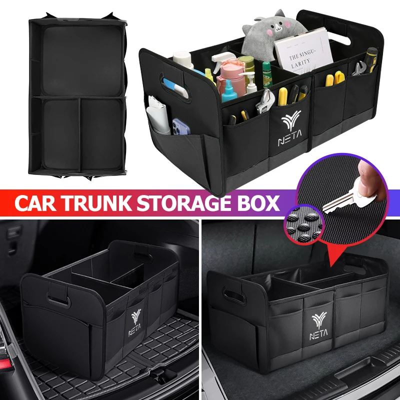 Car Trunk Organizer Box Oxford Cloth Foldable Storage Bag For NETA V U Pro Hezhong New Energy Vehicles
Car Trunk Organizer Box Oxford Cloth Foldable Storage Bag For NETA V U Pro Hezhong New Energy Vehicles