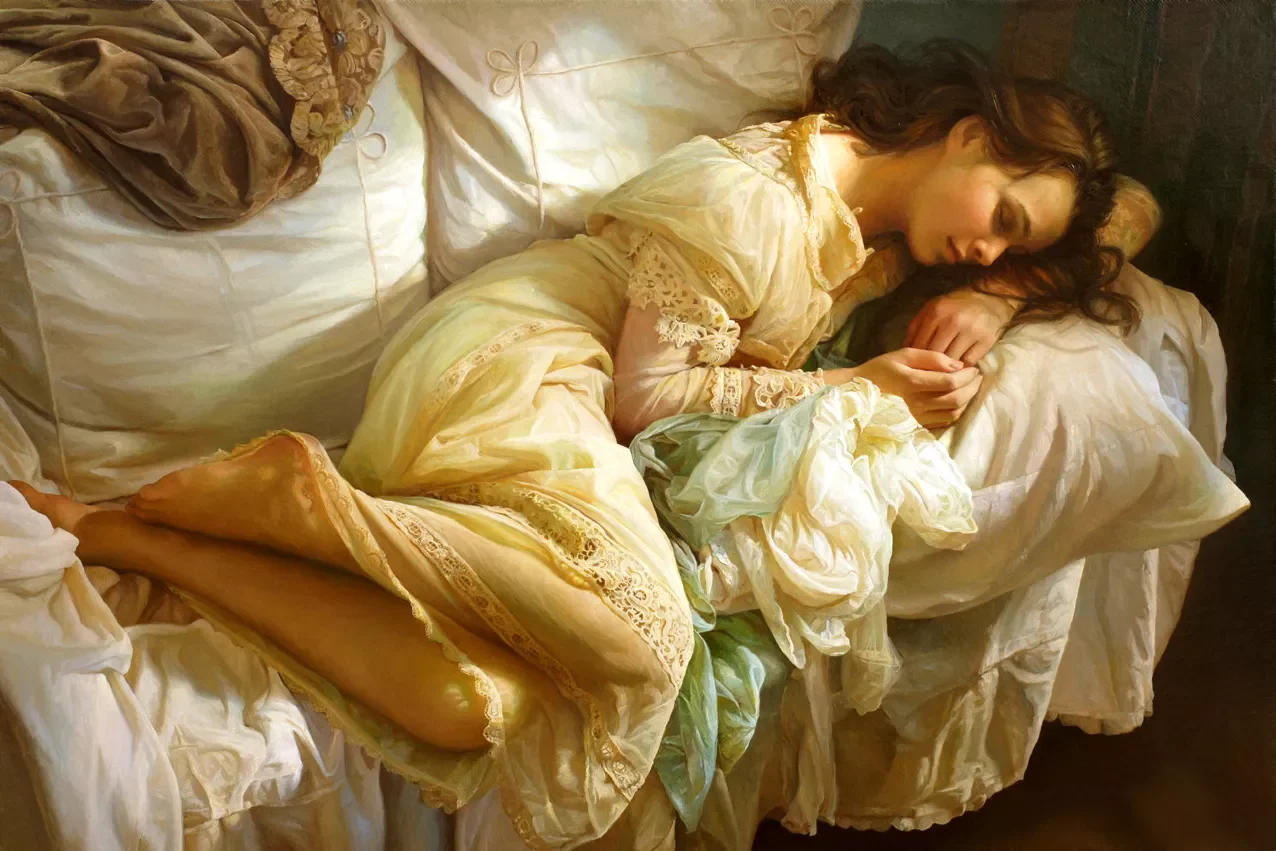 Wear lace sleeping girl ,Art Picture Print Silk Poster Living Room Decor, Home Wall
Wear lace sleeping girl ,Art Picture Print Silk Poster Living Room Decor, Home Wall