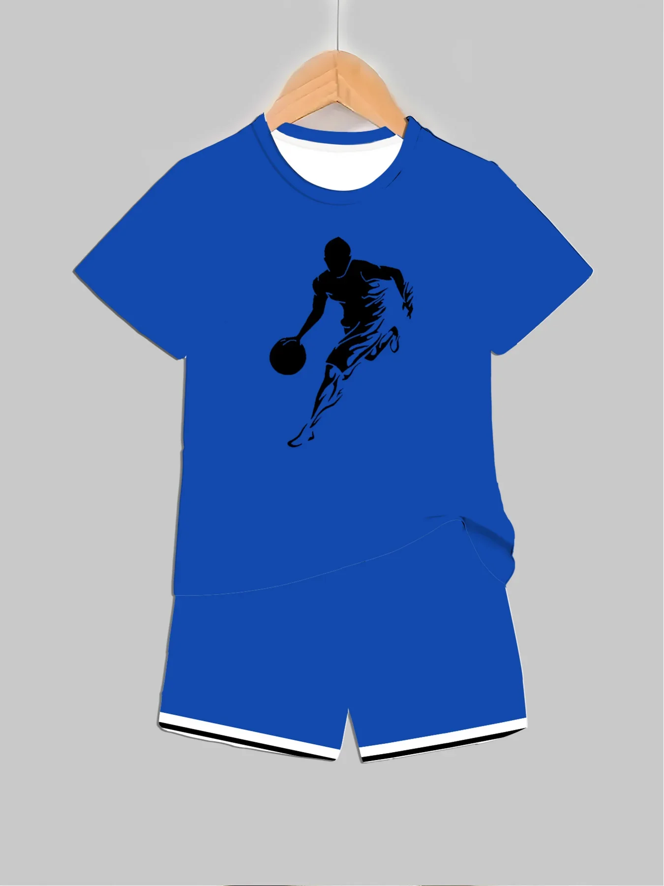 Summer Quick Drying Men's Sets Fashion tracksuits Casual Breathable Short Sleeve 2D Printed Sports T-shirt+Shorts Basketball Set
Summer Quick Drying Men's Sets Fashion tracksuits Casual Breathable Short Sleeve 2D Printed Sports T-shirt+Shorts Basketball Set