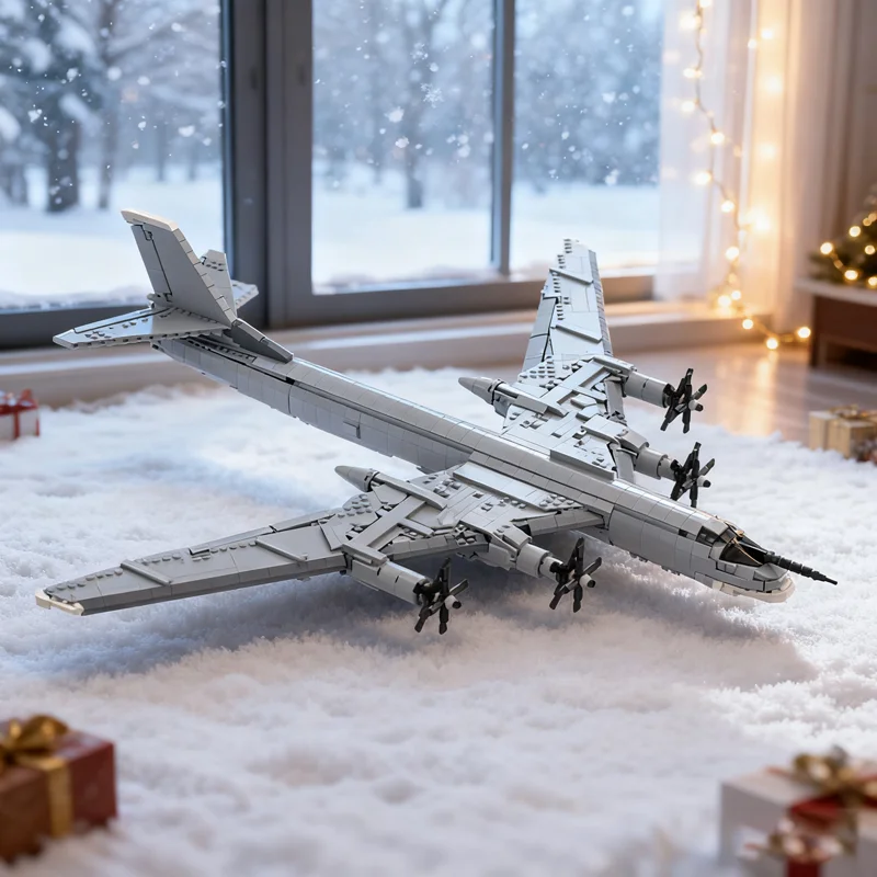 2437pcs MOC Tupolev TU Bear Model Building Blocks Construction Assemble Christmas Gifts Creative Idea Education Toy Brick Kids
2437pcs MOC Tupolev TU Bear Model Building Blocks Construction Assemble Christmas Gifts Creative Idea Education Toy Brick Kids