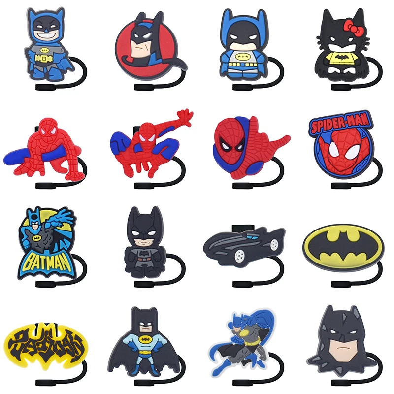 Hot Toys The Marvel Straw Cover Cap 10MM Drinking Straw Plug Silicone Splash Proof Straw Cap Accessories Charms Pendant Gift
Hot Toys The Marvel Straw Cover Cap 10MM Drinking Straw Plug Silicone Splash Proof Straw Cap Accessories Charms Pendant Gift