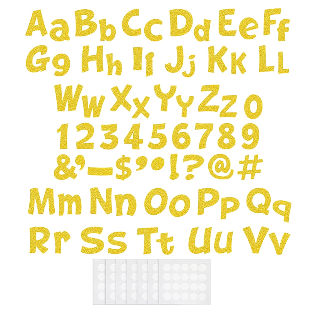 216pcs Glitter Alphabet Letters Decorative Paper for Classroom Office Party Bulletin Board Wall Display Letters Cutouts
216pcs Glitter Alphabet Letters Decorative Paper for Classroom Office Party Bulletin Board Wall Display Letters Cutouts