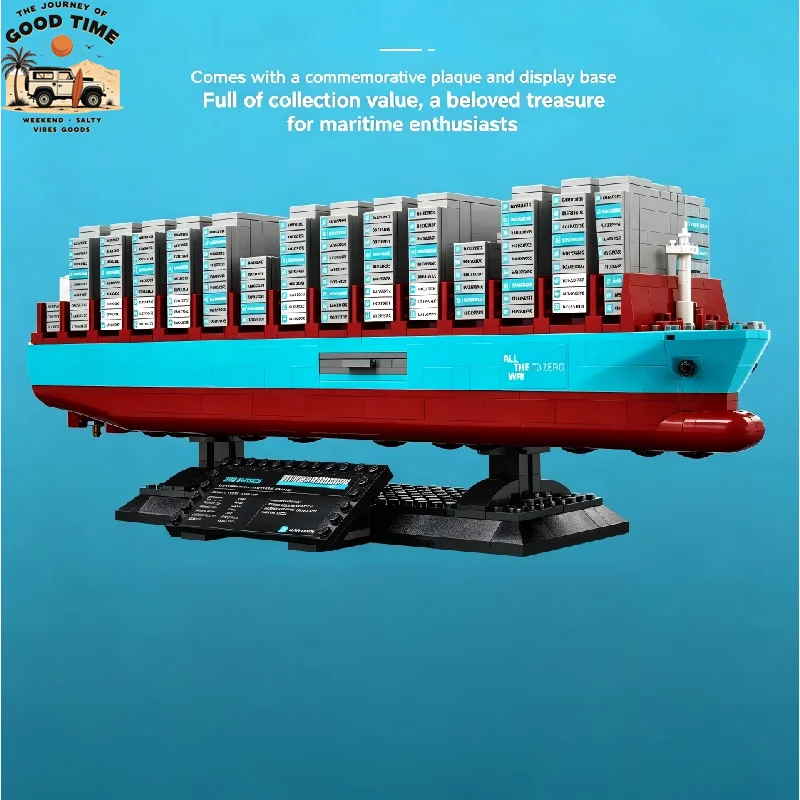 2026 New 1516pcs Large Dual-fuel Container Ship Building Blocks Durable Assembly Christmas Gifts Office Table Decor
2026 New 1516pcs Large Dual-fuel Container Ship Building Blocks Durable Assembly Christmas Gifts Office Table Decor