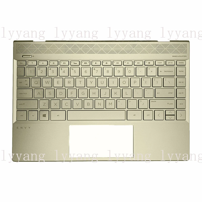 Новый верхний корпус (палмрест) для HP Envy 13-AH с клавиатурой с подсветкой, золотой, L19541-001
Новый верхний корпус (палмрест) для HP Envy 13-AH с клавиатурой с подсветкой, золотой, L19541-001