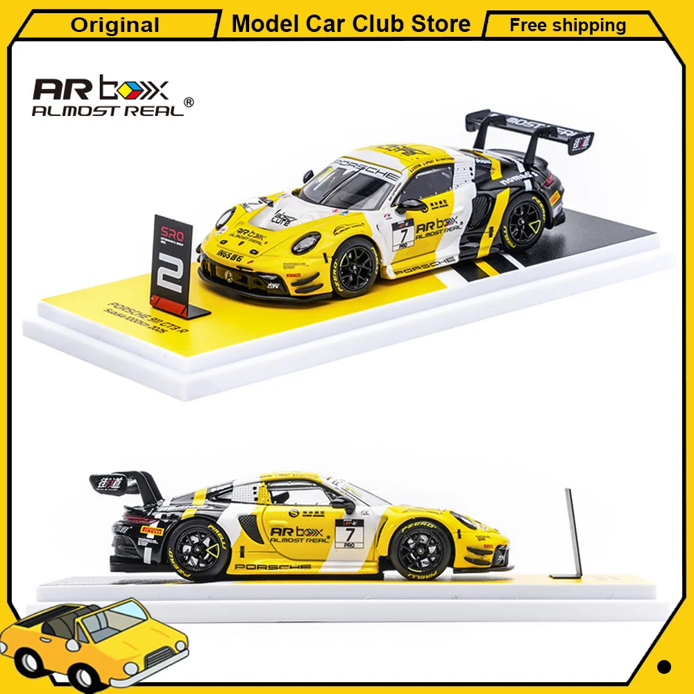 Almost Real AR 1:64 Scale Porsche 911 GT3 R 1:64 2025 Suzuka 1000km Challenge #7 Alloy Car Model Miniature Collection Toys Gifts
Almost Real AR 1:64 Scale Porsche 911 GT3 R 1:64 2025 Suzuka 1000km Challenge #7 Alloy Car Model Miniature Collection Toys Gifts