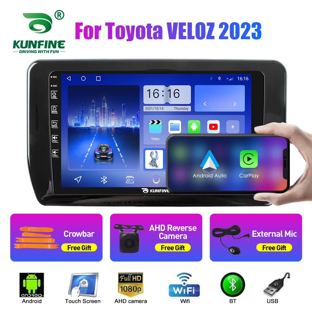 Автомобильный радиоприемник 2Din Android для Toyota VELOZ 2023, аудио, мультимедийный плеер, Carplay, GPS-навигация, стерео, Android, авто, Wi-Fi, головное устройство
Автомобильный радиоприемник 2Din Android для Toyota VELOZ 2023, аудио, мультимедийный плеер, Carplay, GPS-навигация, стерео, Android, авто, Wi-Fi, головное устройство