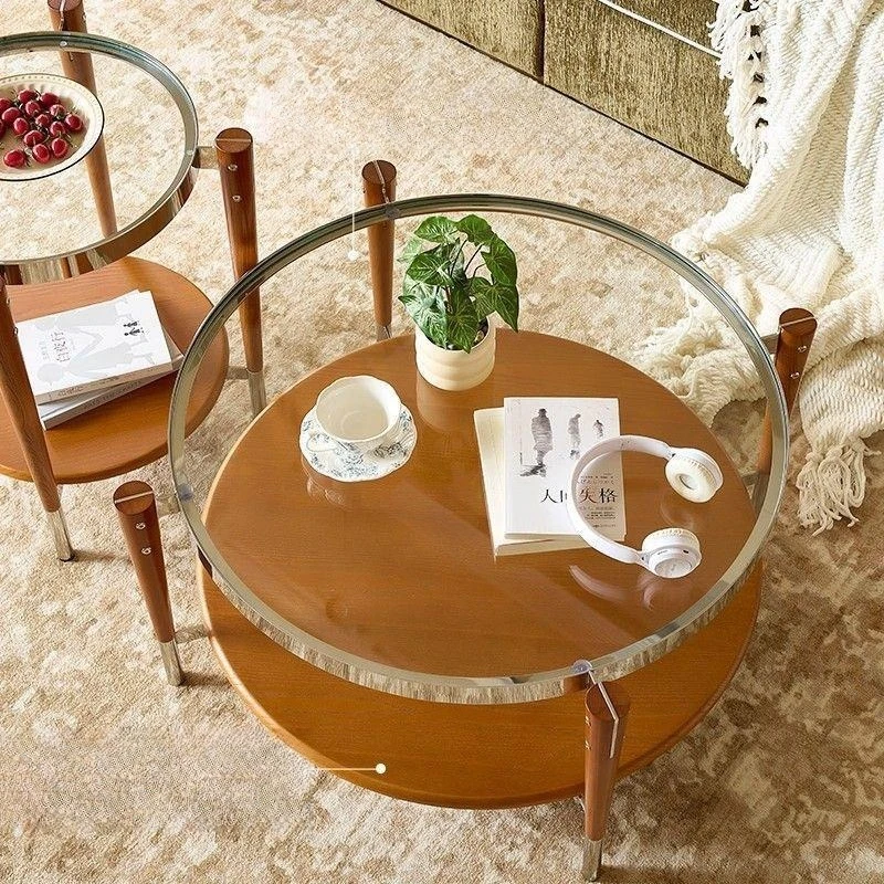 Round trace coffee table tea table living room home balcony small apartment light luxury high sense
Round trace coffee table tea table living room home balcony small apartment light luxury high sense