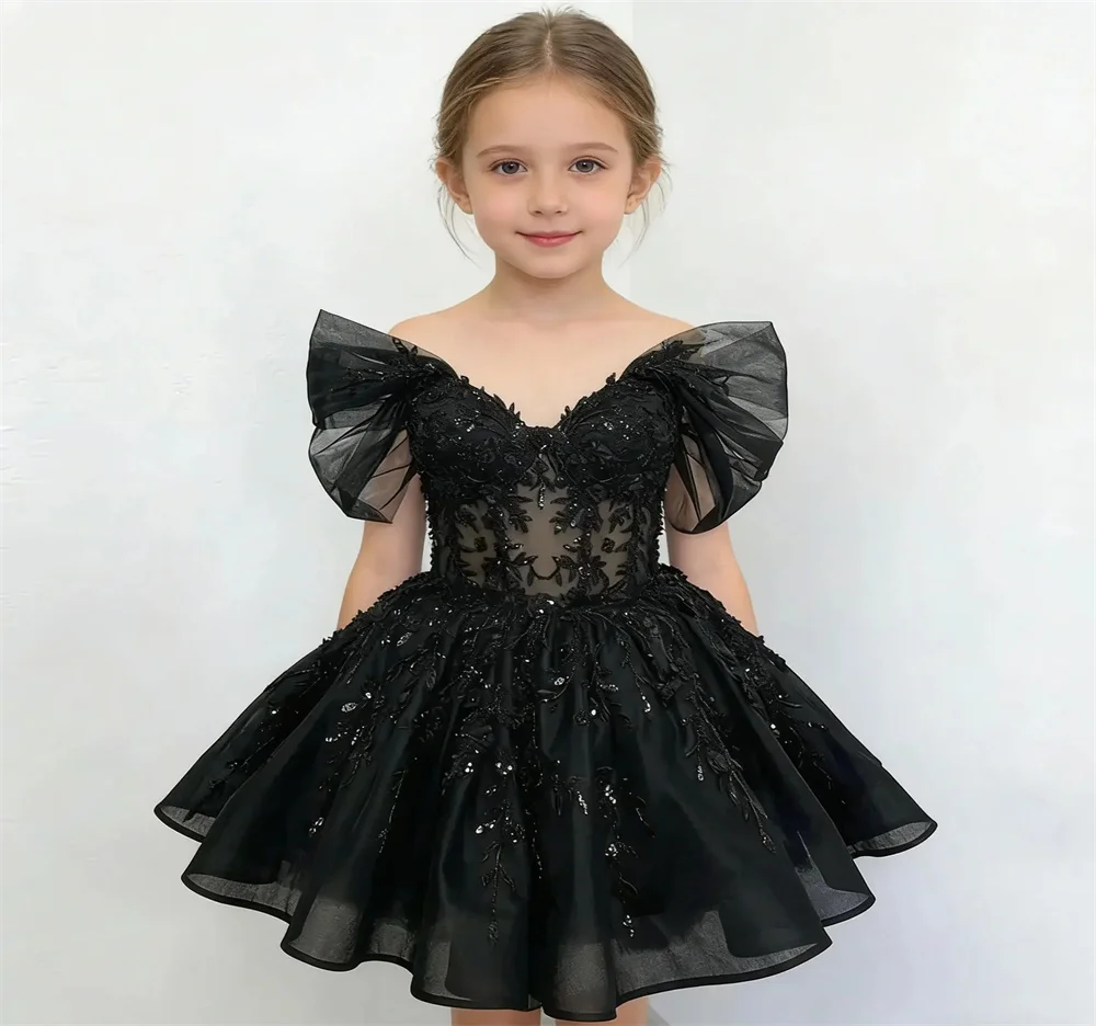 Luxury Sequined Luxury A Line Flower Girl Dress Puff Sleeve Pleat Customized Long Ball First Communion Dress New 2026
Luxury Sequined Luxury A Line Flower Girl Dress Puff Sleeve Pleat Customized Long Ball First Communion Dress New 2026