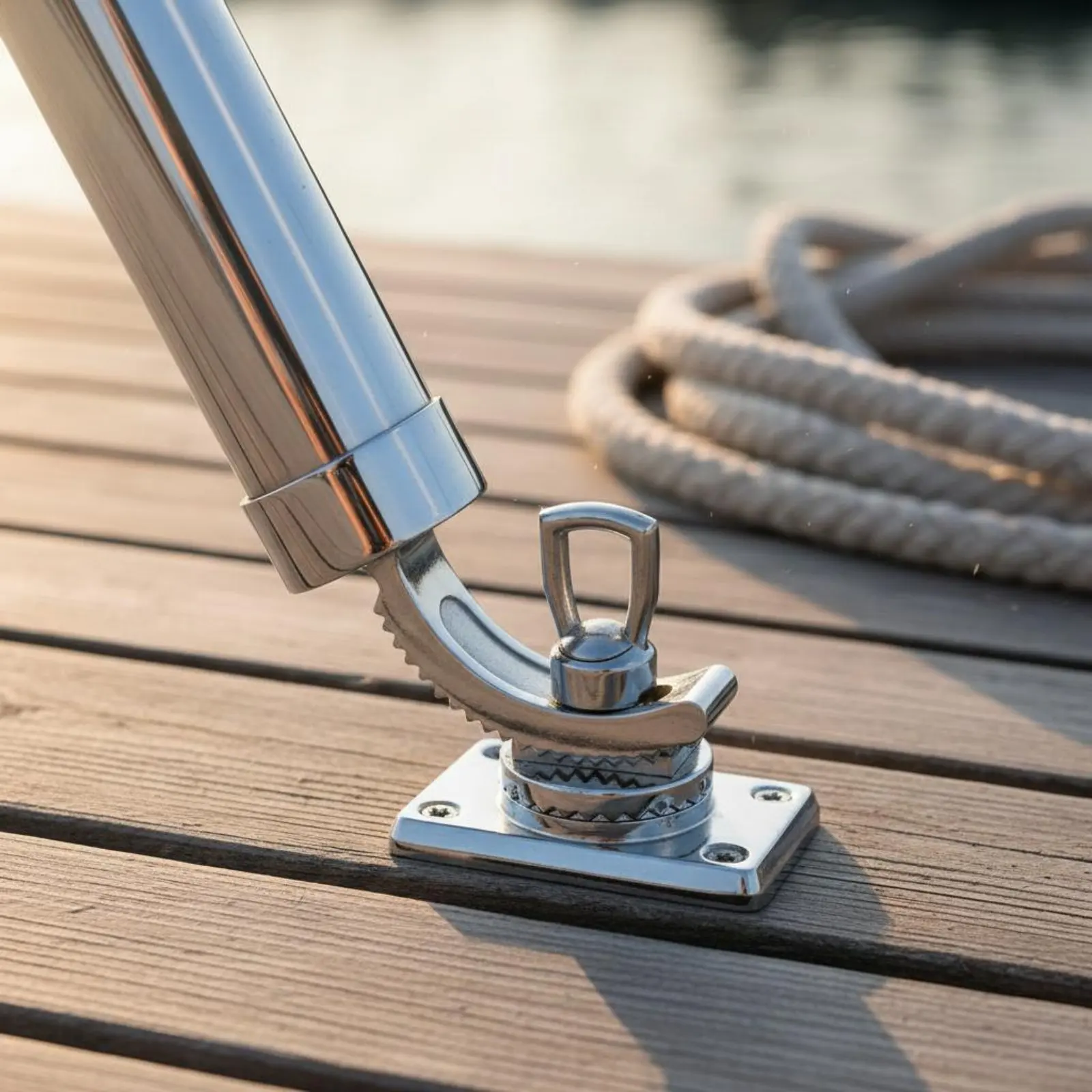 316 Stainless Steel Rod Holder Rotatable Swivel Rod Holder Marine 360-Degree Gear Degree Adjustable Easy to Clean
316 Stainless Steel Rod Holder Rotatable Swivel Rod Holder Marine 360-Degree Gear Degree Adjustable Easy to Clean
