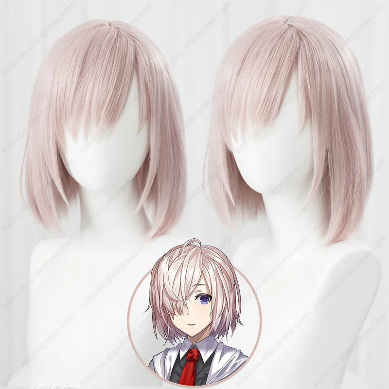 FGO Mash Kyrielight Cosplay Wig Demi-Servant Shielder 35cm Pink Short Hair Heat Resistant Synthetic Wigs
FGO Mash Kyrielight Cosplay Wig Demi-Servant Shielder 35cm Pink Short Hair Heat Resistant Synthetic Wigs