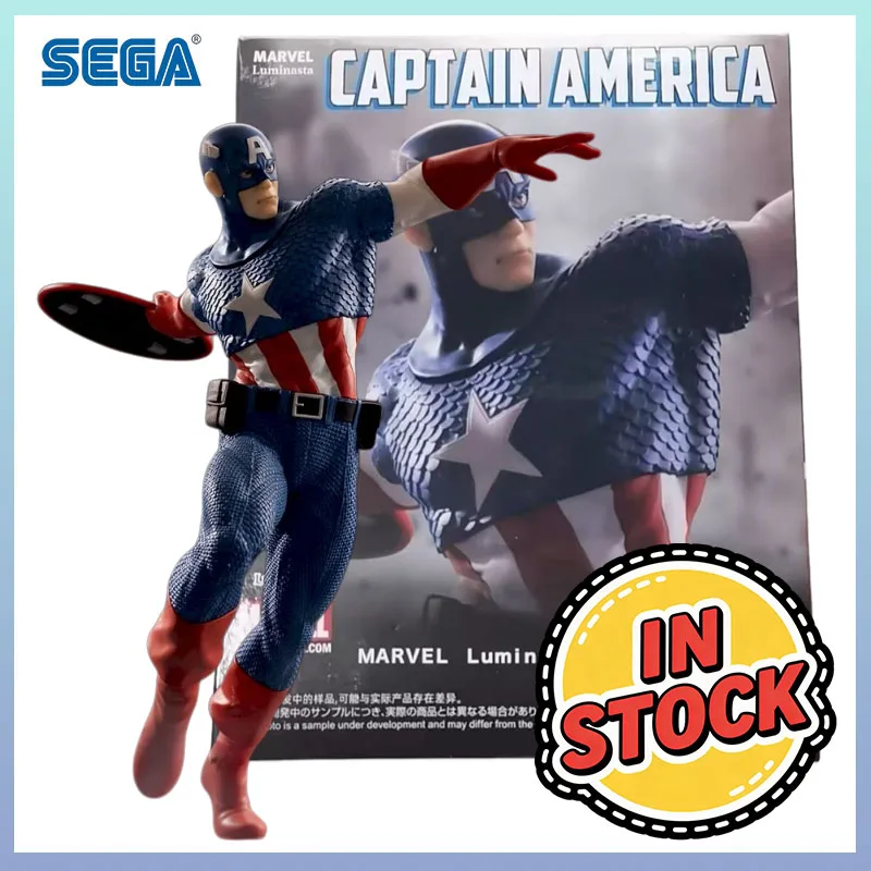 SEGA в наличии Капитан Америка Luminasta Collection Series Модель персонажа из мультфильма Подарки Игрушки Модель Kawaii Модель Комплект Оригинал
SEGA в наличии Капитан Америка Luminasta Collection Series Модель персонажа из мультфильма Подарки Игрушки Модель Kawaii Модель Комплект Оригинал