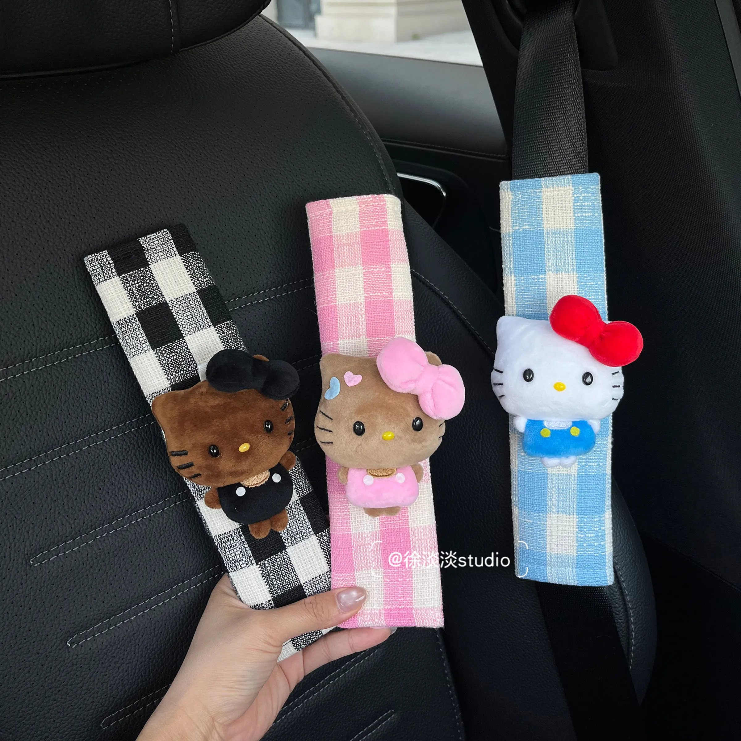 Cute Hello Kitty Mini Bean-Like Eyes Car Seat Belt Covers Plush Doll Soft Velvet Shoulder Pad Safety Belt Cover
Cute Hello Kitty Mini Bean-Like Eyes Car Seat Belt Covers Plush Doll Soft Velvet Shoulder Pad Safety Belt Cover