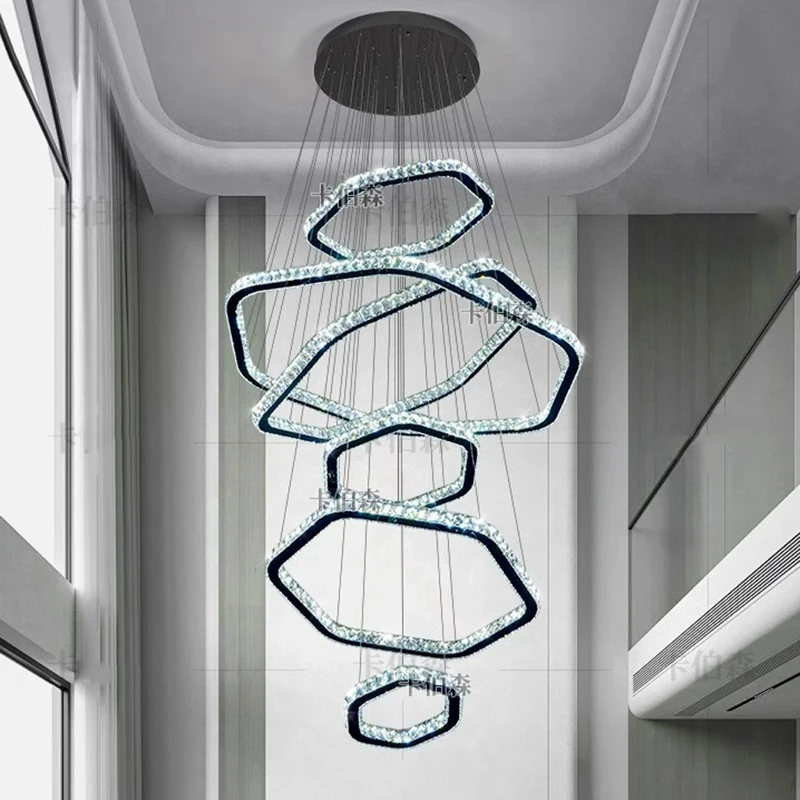 Modern home decoration crystal chandelier, stair Pendant lamp, living room Pendant lights, interior lighting
Modern home decoration crystal chandelier, stair Pendant lamp, living room Pendant lights, interior lighting