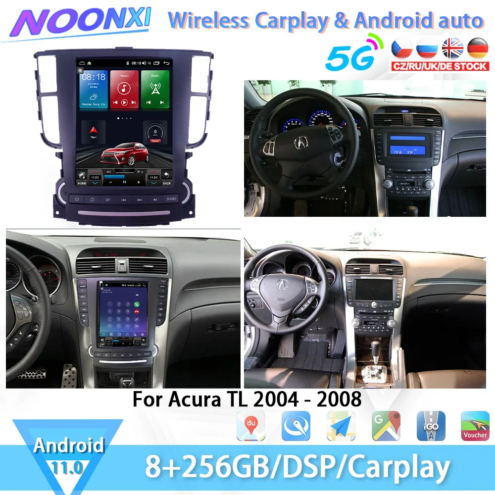 Android 11,0 8 ГБ + 256 ГБ для Acura TL 2004-2008, радио, автомобильный мультимедийный DVD-плеер, автомобильная стереомагнитола, записывающее устройство, семейное устройство, Carplay 2DIN
Android 11,0 8 ГБ + 256 ГБ для Acura TL 2004-2008, радио, автомобильный мультимедийный DVD-плеер, автомобильная стереомагнитола, записывающее устройство, семейное устройство, Carplay 2DIN