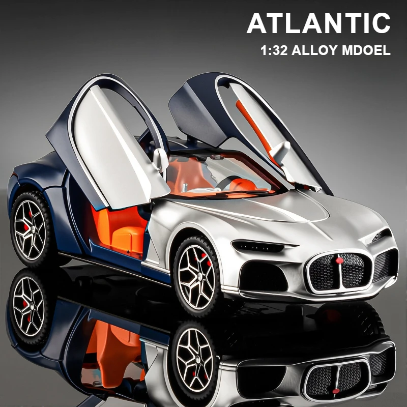 1:32 Атлантический Суперкар из сплава, модель автомобиля, имитация детских игрушек, звуковое освещение, модель автомобиля, украшения, праздничные подарки
1:32 Атлантический Суперкар из сплава, модель автомобиля, имитация детских игрушек, звуковое освещение, модель автомобиля, украшения, праздничные подарки