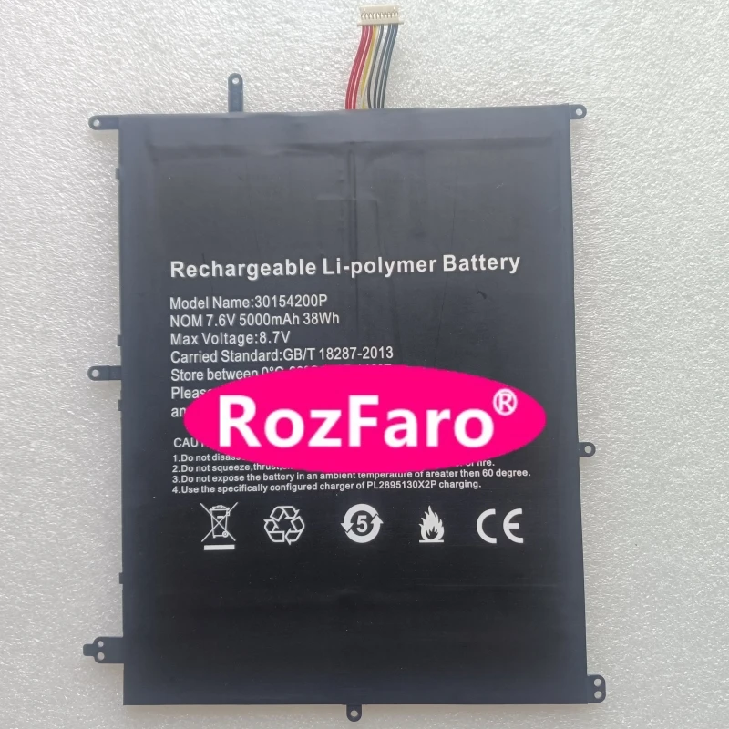 RozFaro For Trekstor C11 2775152 30154200P 2773180-2S NV-2874180-2S Battery For Umax VisionBook 13Wa Pro For Teclast F7 Plus Pro
RozFaro For Trekstor C11 2775152 30154200P 2773180-2S NV-2874180-2S Battery For Umax VisionBook 13Wa Pro For Teclast F7 Plus Pro