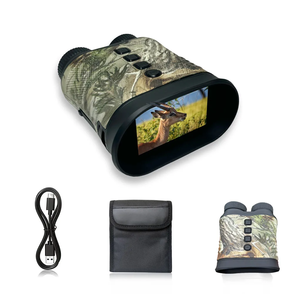 Infrared Tactical Telescope 8X Zoom Digital Night Vision Binoculars for Hunting Camping 3 Inch Screen
Infrared Tactical Telescope 8X Zoom Digital Night Vision Binoculars for Hunting Camping 3 Inch Screen