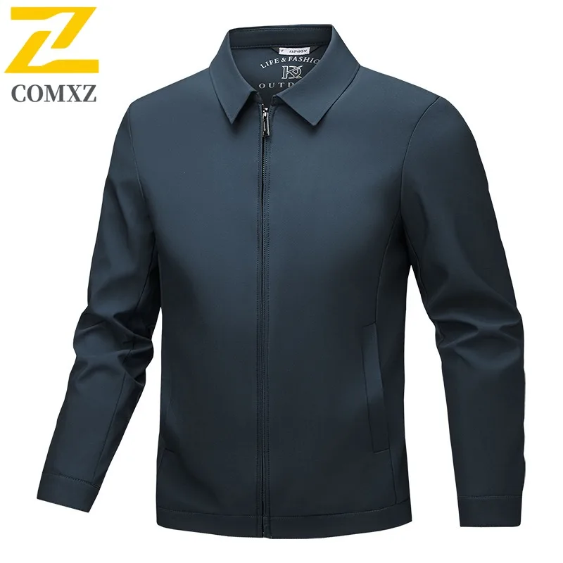 COMXZ Men Business Jacket All-Purpose Light Design Business Casual Windbreaker Fashion Outdoor Work Windproof Autumn Clothing
COMXZ Men Business Jacket All-Purpose Light Design Business Casual Windbreaker Fashion Outdoor Work Windproof Autumn Clothing
