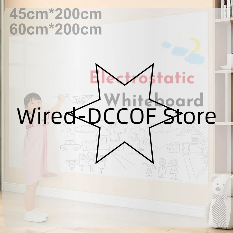 New Electrostatic Whiteboard Sticker Reusable PP Teaching Graffiti Drawing Board Removable Household Erasable Whiteboard
New Electrostatic Whiteboard Sticker Reusable PP Teaching Graffiti Drawing Board Removable Household Erasable Whiteboard