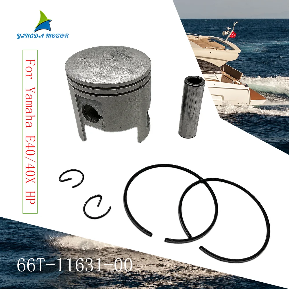 66T-11631 Комплект поршней и поршневых колец (стандарт) для Yamaha E40/40X 66T-11631-00 Диаметр: 80 мм Аксессуары для лодок
66T-11631 Комплект поршней и поршневых колец (стандарт) для Yamaha E40/40X 66T-11631-00 Диаметр: 80 мм Аксессуары для лодок