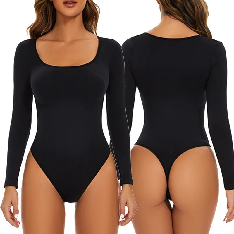Female Underwear Open Crotch One-Piece Bodysuit Long Sleeve Seamless Waist Trainer Body Shaper Sheath Flat Belly Shapewear Woman
Female Underwear Open Crotch One-Piece Bodysuit Long Sleeve Seamless Waist Trainer Body Shaper Sheath Flat Belly Shapewear Woman