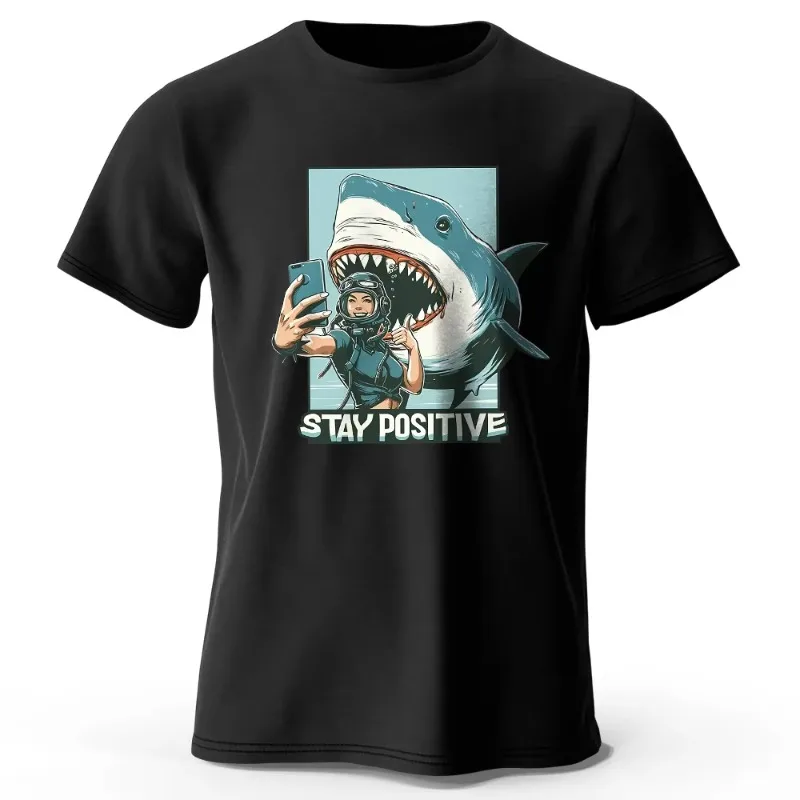 2025 summer new men and women stay shark printing T-shirt Harajuku pure cotton T-shirt breathable light casual and fashionable
2025 summer new men and women stay shark printing T-shirt Harajuku pure cotton T-shirt breathable light casual and fashionable