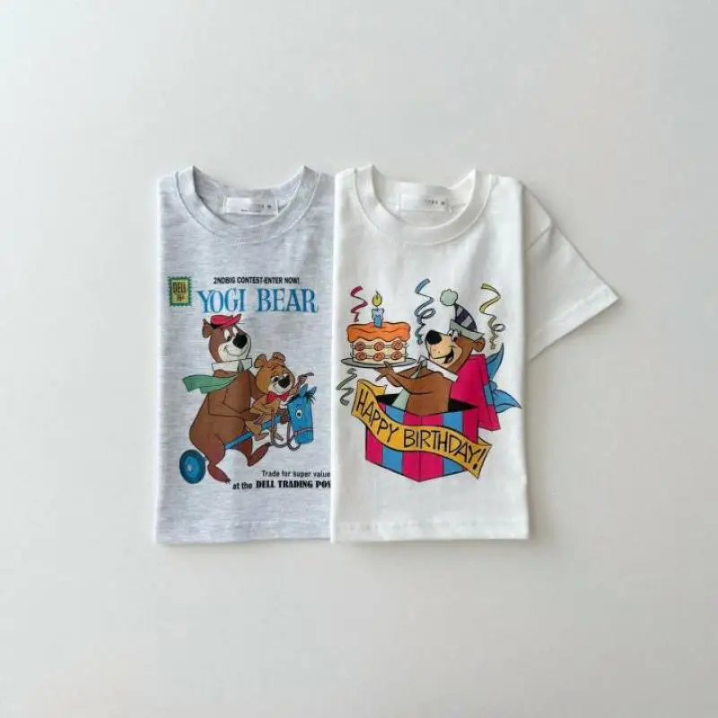 2025 Summer New Children Cartoon Print Short Sleeve T Shirts Boys Cute Bear Tops Cotton Girls Tee Baby T Shirt Kids Clothes
2025 Summer New Children Cartoon Print Short Sleeve T Shirts Boys Cute Bear Tops Cotton Girls Tee Baby T Shirt Kids Clothes