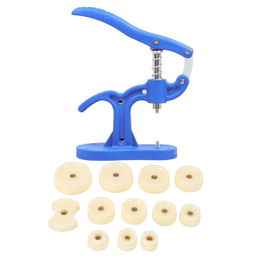Nylon Dies Watch Back Press Tool Set Prevent Slip Efficient Press Watch Back Cover Presser Comfortable Handle Easy Operation
Nylon Dies Watch Back Press Tool Set Prevent Slip Efficient Press Watch Back Cover Presser Comfortable Handle Easy Operation