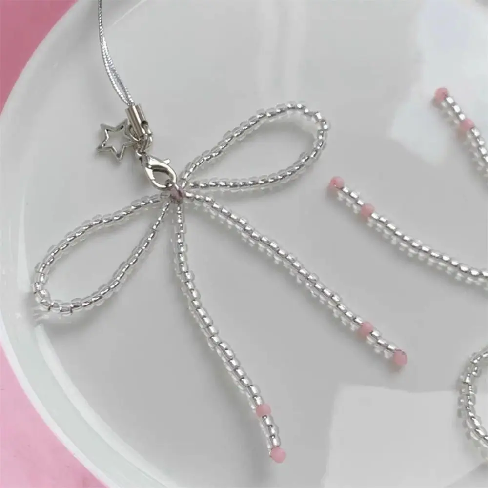 Kawaii Phone Charms Bead Phone Pendant Sweet Girl Pink Bow Y2K Phone Lanyard Handmade Ins Korea Cellphone Chain Schoolbag
Kawaii Phone Charms Bead Phone Pendant Sweet Girl Pink Bow Y2K Phone Lanyard Handmade Ins Korea Cellphone Chain Schoolbag
