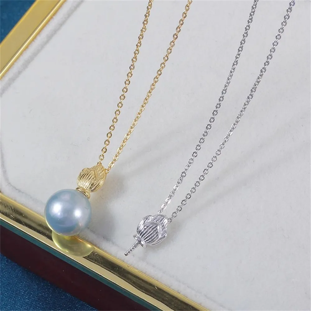 S925 Sterling Silver Pearl Pendant Setting, DIY Empty Bezel Cup Jewelry Supplies for Craft Making, Hollow Prong Pendant Findings
S925 Sterling Silver Pearl Pendant Setting, DIY Empty Bezel Cup Jewelry Supplies for Craft Making, Hollow Prong Pendant Findings