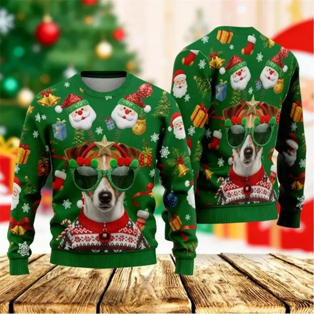 Funny Donkey Cow 3D Print Ugly Christmas Sweater For Men Clothing Cute Animal Unisex Sweatshirts Polyester Pullovers Tracksuit
Funny Donkey Cow 3D Print Ugly Christmas Sweater For Men Clothing Cute Animal Unisex Sweatshirts Polyester Pullovers Tracksuit